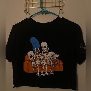 The Simpsons Treehouse of Horror Crop Top